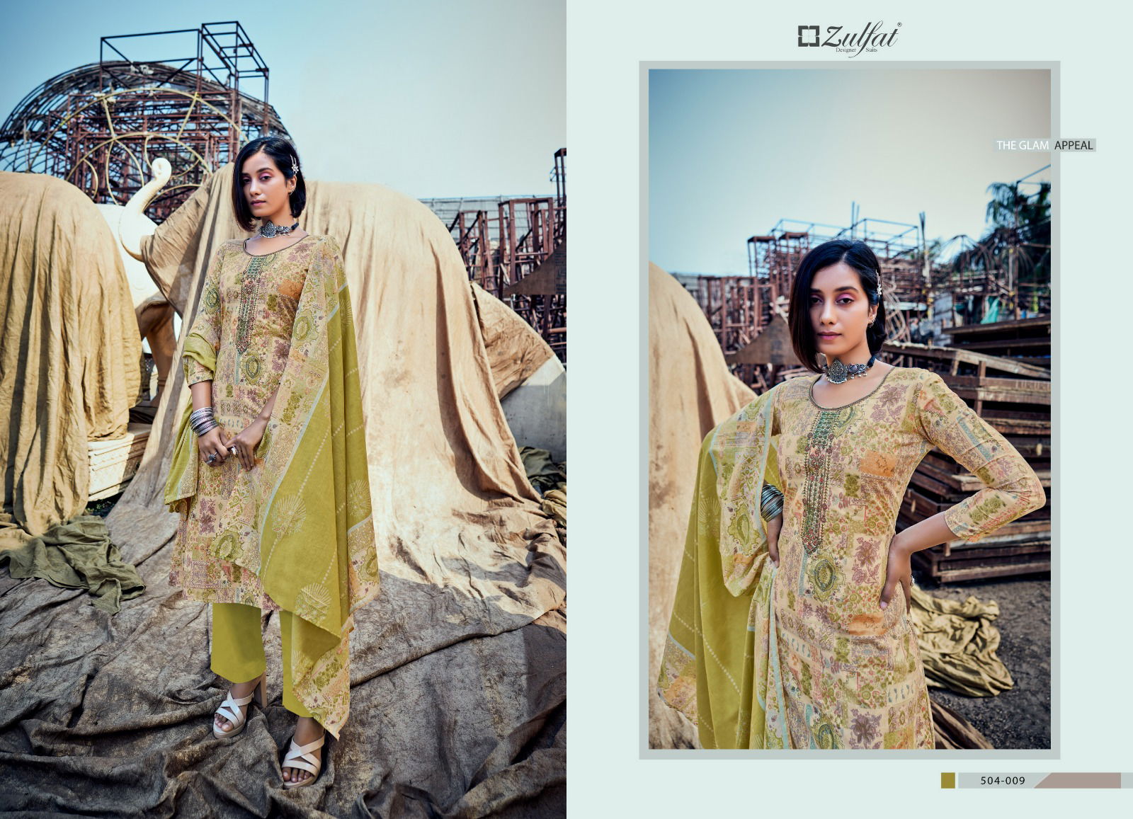 Summer Carnival By Zulfat Cotton Dress Material Catalog